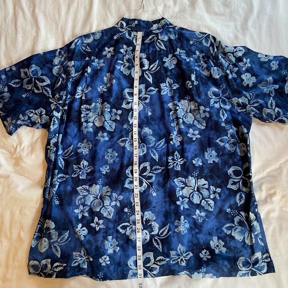 Land's End - Men's  Button-Up Hawain Shirt Sz XL - Picture 8 of 8